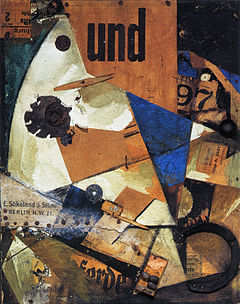 Dadaist artist: Kurt Schwitters, Collage from the Merz series