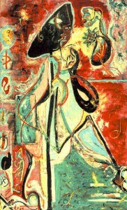 Jackson Pollock: The Moon Woman Cuts The Circle