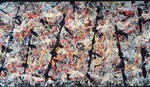 Jackson Pollock: "Blue Poles"