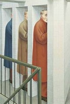 "Subway" by George Tooker