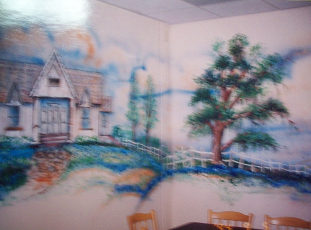 Lynn Burton: Wall Mural