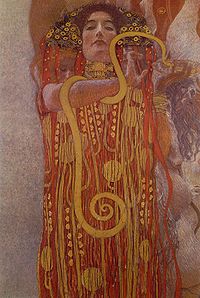 gustav Klimt, "Hygia"