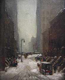 Robert Henri: "Snow in New York" (1902)