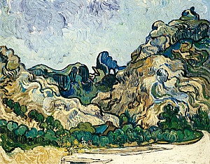 "Mountains at Saint-Remy"