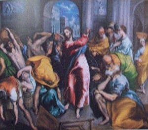 El Greco: "Christ Driving the Traders From the Temple"