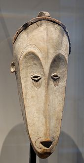 Fang mask used for the ngil ceremony, an inquisitorial search for sorcerers.