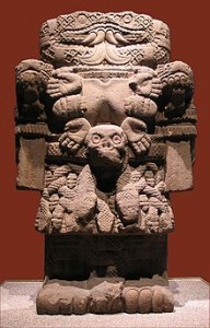 Coatlique, the Aztec Goddess of Death