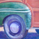 Detail of "Old Woodie" R. D. Burton