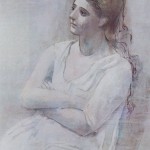 Pablo Picasso: A Woman in White