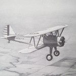 James Frederick: Stearman (graphite on paper) Smithsonian