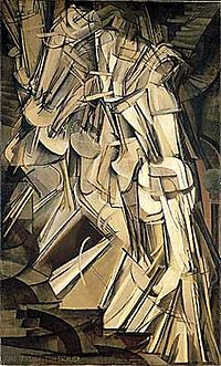 Duchamp: Nude Descending a Staircase