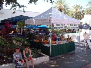 Miami street scene