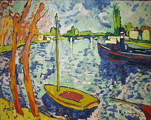 Maurice de Vlaminck: The River Seine at Chatou