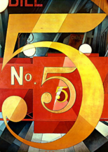 Charles Demuth: I Saw the Figure 5 in Gold (1928)