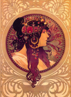 Alphonse Mucha: (Poster) Donna Orechini