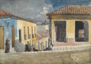 Winslow Homer: Santiago de Cuba Street Scene, 1885