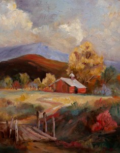 Lynn Burton: Oil on Canvas