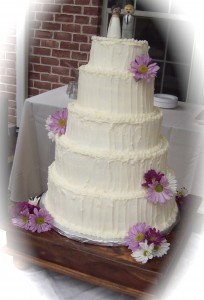 The wedding cake