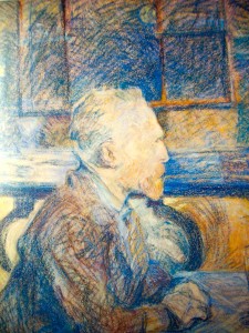 Henri de Toulouse-Lautrec: Portrait of Vincent van Gogh
