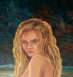 Lynn Burton: oil on canvas