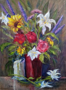 Artist, Lynn Burton: Oil on Canvass