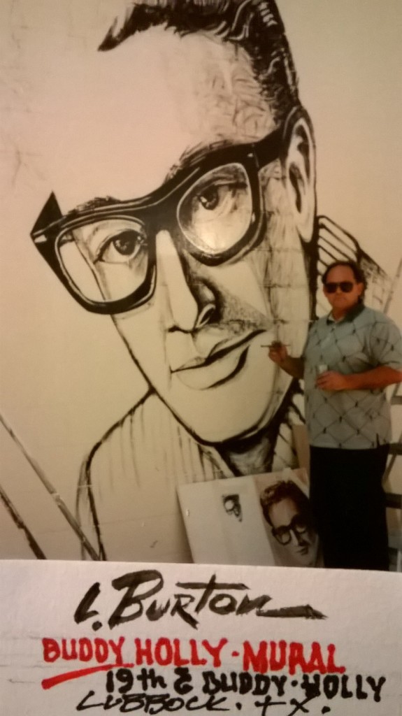 Buddy Holly Mural